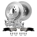 Detroit Axle - Rear Brake Kit for 06-10 Chevy Impala 06-07 Monte Carlo