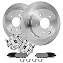 Detroit Axle - Rear Brake Kit for 2003-2005 Infiniti G35 Nissan 350Z Disc