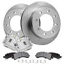 Detroit Axle - Rear Brake Kit for 2006-2016 Chevy GMC Express Savana 2500