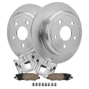 Detroit Axle - Rear Brake Kit for 2007-2017 Jeep Wrangler 2018 Wrangler JK