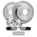 Detroit Axle - Rear Brake Kit for 2007-2012 Lexus ES350 2008-2011 Camry
