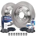 Detroit Axle - Rear Brake Kit for 2014-2023 Jeep Cherokee