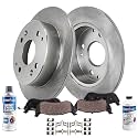Detroit Axle - Rear Brake Kit for 97 Acura CL, 91-97 Honda Accord