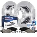 Detroit Axle - Rear Brake Kit for Audi A3 Quattro Volkswagen EOS GTI Jetta