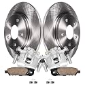 Detroit Axle - Rear Brake Kit for Jeep Compass Patriot Chrysler 200 Sebring
