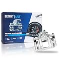 Detroit Axle - Rear Left Brake Caliper with Bracket Replacement for Dodge