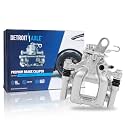Detroit Axle - Rear Left Brake Caliper for Volkswagen Jetta Golf Passat