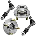 Detroit Axle - Rear Wheel Bearing Hubs Kit for 2002-2007 Mitsubishi Lancer