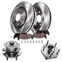 Detroit Axle - Standard Duty Front Brake Kit for Ford Flex Taurus
