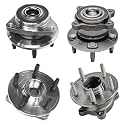 Detroit Axle - Wheel Bearing Hubs Assembly for 2011-2015 Chevrolet Cruze