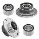 Detroit Axle - Wheel Bearings Hubs for 2012-2018 Fiat 500