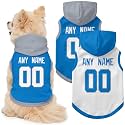 Detroit Dog Clothes Custom Jersey Style Dog Hoodie for Pet