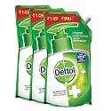 Dettol ABCDE177 Original Liquid Soap Refill - 750 ml (Pack of 3)