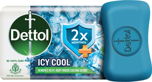 Dettol Icy Cool Bathing Soap bar with
