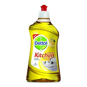 dettol kitchen dish and slab gel - 400 ml lemon fresh