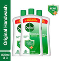 Dettol Original Liquid, Combo , no powder, soap , 10X Germ Protection Hand Wash Bottle