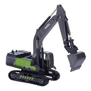deuson ecom unbreakable excavator crane bulldozer toy model construction engineering vehicle friction powered 360 moving excavator for kids 2 years and above
