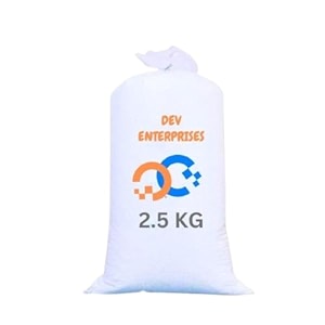 dev-enterprises 25kg white bean bag filler - high density filling for bean bags refill and filling beans 25 kg