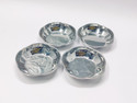 Dev Industries Pack of 4 Stainless Steel