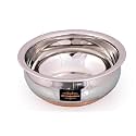 Dev Industries Stainless Steel Copper Bottom Handi/Cookware/Servware Pot Set (1 Pc Set, 500ML)