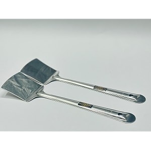 stainless steel palta cooking turner no5 specially for dosachillaomletteparanthas size 31 cm and other food in kitchen restaurant kitchen tools llite palta turner no 5 2 pcs