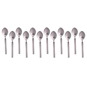 stainless steel spoons set of 12 coffeesugar amp spice spoon length 12cm food grade silverware for home amp kitchen-mirror polished 17 gauge spoon_hi-trend_design_12pcs_set small