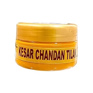premium kesar chandan tilak yellow chandan powder for face cooling amp herbal tilaktika for pooja meditation amp hawan made with 100 natural ingredients yellow 50 grams