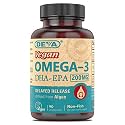 DEVA Nutrition Vegan Omega-3 DHA-EPA from Micro