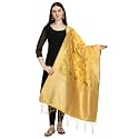 DEVANGI Women39s Floral Silk Blend Dupatta
