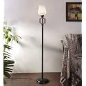 Devansh A489, L Patti Glass Designer Iron Floor Lamp for Home Decor (L Patti, Medium)