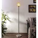 Devansh A526, Steel Floor Standing Lamp (Multicolour)