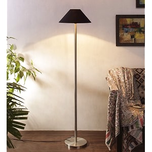 devansh a541 black cotton designer steel floor lamp for home decor 1334 black