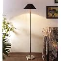 Devansh A541, Black Cotton Designer Steel Floor Lamp for Home Decor (13" Black,)