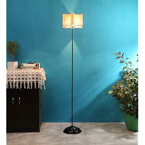 devansh bamboo star stick iron floor standing lamp natural