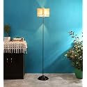 Devansh Bamboo Star Stick Iron Floor Standing Lamp (Natural)