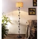 Devansh Beige Jute Floor Lamp
