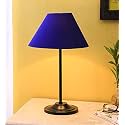 Devansh Blue Cotton Table lamp