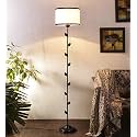 Devansh Cotton Multi-Colored Floor Lamp
