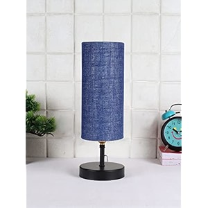devansh iron table lamp with blue jute shade15