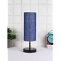 Devansh Iron Table lamp with Blue Jute Shade(15)