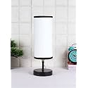 Devansh Iron Table lamp with Multicolor Cotton Shade (10)