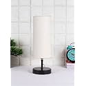 Devansh Iron Table lamp with White Jute Shade(12)