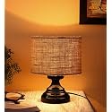 Devansh Jute Table Lamp (Beige)