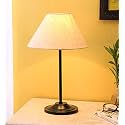 Devansh Metal Table Lamp, Off-White, Pack of 1