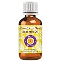 Deve Herbes Carrot Seed Essential Oil (Daucus carota) Pure | Non-Sticky | Non-greasy | Lightweight | Men &amp; Women | All Skin Types | Steam Distilled 15ml