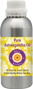 deve herbes Pure Ashwagandha Oil Withania somnifera