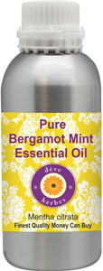 deve herbes Pure Bergamot Mint Essential Oil