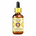 Deve Herbes Pure Carrot Oil (Daucus carota) with Glass Dropper | Cold Pressed | Natural | Undiluted | For Diluting Essential Oils | For Skin &amp; Massage | Men &amp; Women | 15ml