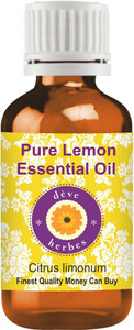 deve herbes Pure Lemon Essential Oil Citrus