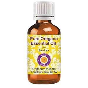 deve herbes oregano essential oil origanum vulgare pure  non-sticky  non-greasy  lightweight  men amp women  all skin types  steam distilled 50ml